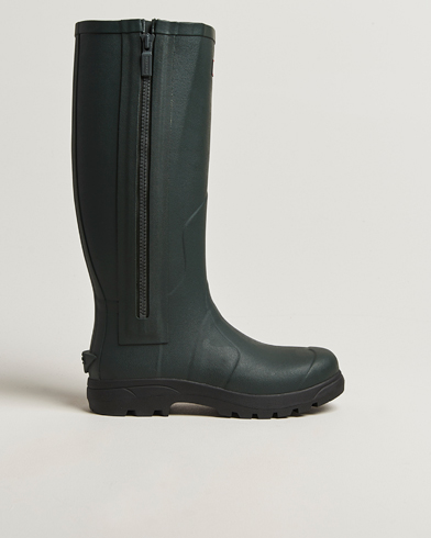 Hunter Boots Balmoral Full Zip Boot Dark Olive – Grün