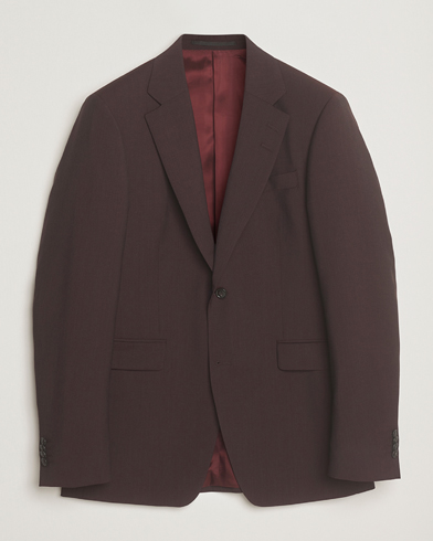 Tiger of Sweden Justin Wool Suit Blazer Triumph Steel – Rot