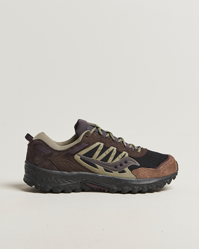 Saucony Grid Peak Trail Sneaker Black/Wine – Schwarz