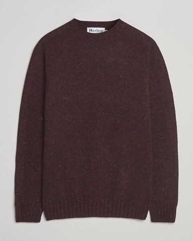  Harley Of Scotland Donegal Wool Crewneck Lewis – Braun