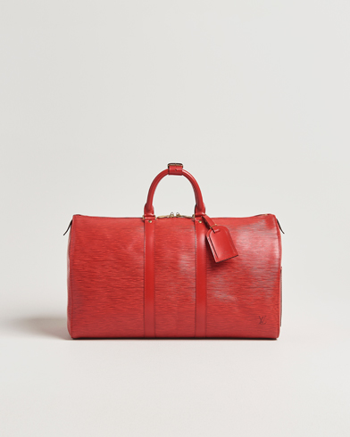 Louis Vuitton Pre-Owned Keepall 45 Epi Leather Red – Rot