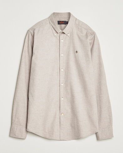 Morris Watts Flannel Shirt Khaki – Beige