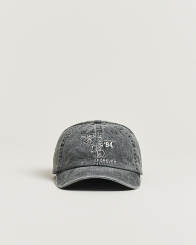 Palmes 6-Panel Cap Charcoal – Grau