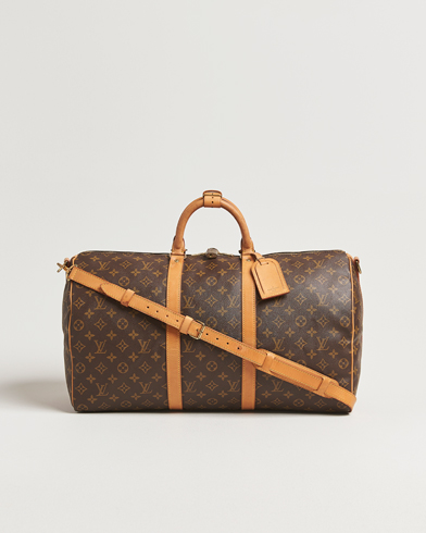 Louis Vuitton Pre-Owned Keepall Bandoulière 50 Monogram – Braun