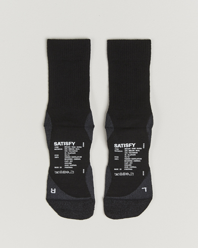 Satisfy Tie Dye Merino Tube Socks Black – Schwarz