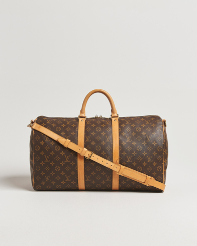 Louis Vuitton Pre-Owned Keepall Bandoulière 50 Monogram – Braun