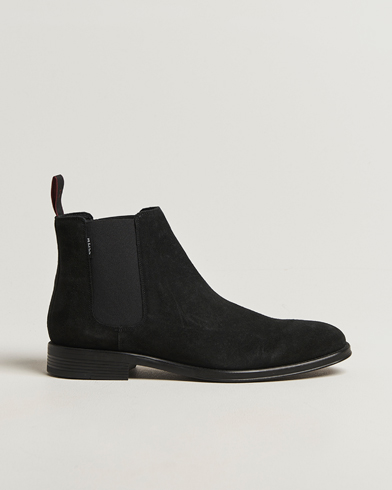 PS Paul Smith Augustus Suede Chelsea Boot Black – Schwarz