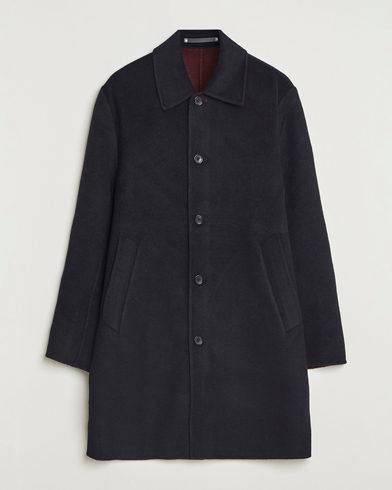 PS Paul Smith Wool Coat Dark Blue – Blau