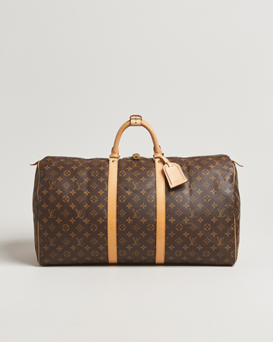 Louis Vuitton Pre-Owned Keepall 55 Monogram – Braun