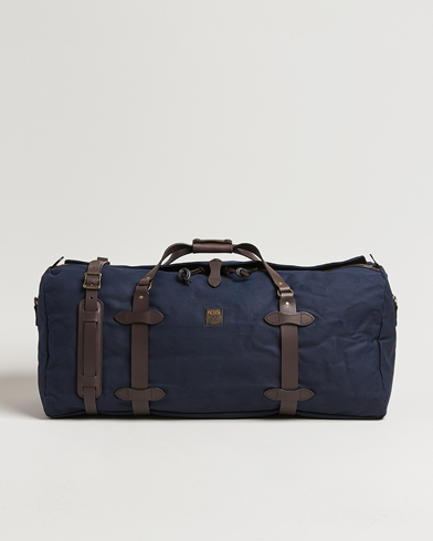 Filson Rugged Twill Duffle Large Navy – Blau