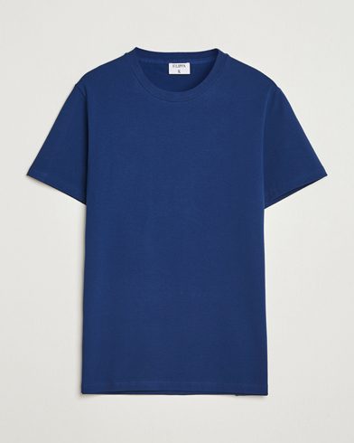 Filippa K Soft Lycra T-Shirt Royal Navy – Blau