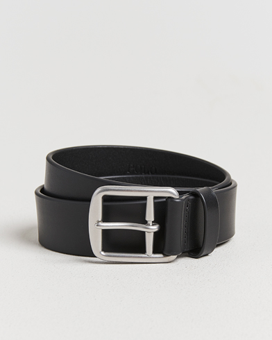 Polo Ralph Lauren Signature Pony Leather Belt Black – Schwarz
