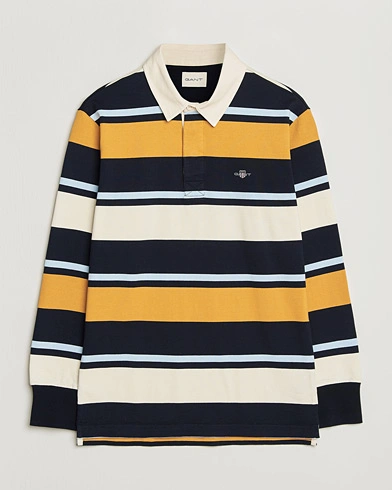 Gant Striped Heavy Rugger Evening Blue Multi – Mehrfarbig