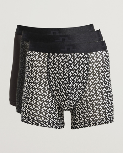 J.Lindeberg Bridge Lyocell Boxer Black Multi – Mehrfarbig