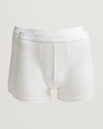 Falke 2-Pack Cotton Boxer Briefs White – Weiß