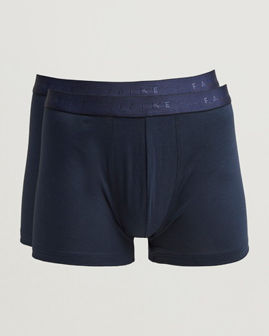 Falke 2-Pack Cotton Boxer Briefs Midnight – Blau