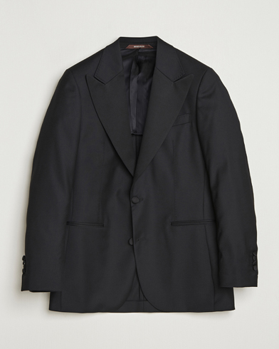 Morris Loro Piana Tuxedo Jacket Black – Schwarz