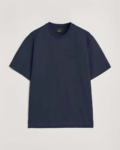 PS Paul Smith Casual Fit Happy T-Shirt Navy – Blau