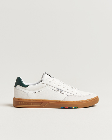 PS Paul Smith Hillstar Leather/Suede Sneaker White – Weiß