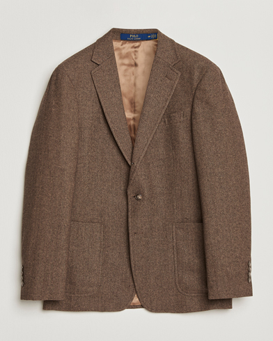 Polo Ralph Lauren Herringbone Single Breasted Sportcoat Brown/Tan – Braun