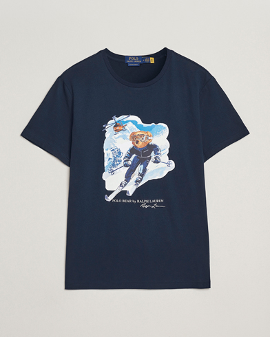 Polo Ralph Lauren Printed Bear T-Shirt Worth Navy – Blau