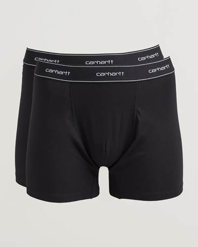 Carhartt WIP 2-Pack Cotton Trunks Black – Schwarz