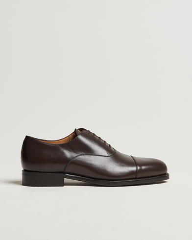 Oscar Jacobson Oxford Shoes Dark Mud Brown – Braun