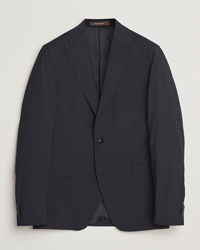 Oscar Jacobson Ego Wool Blend Blazer Black – Schwarz