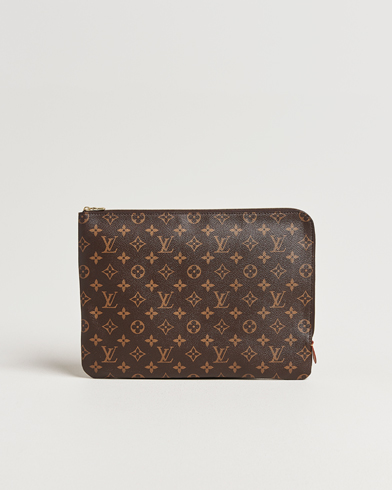 Louis Vuitton Pre-Owned Posh Document Bag Monogram – Braun