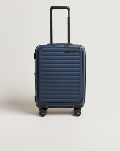 Samsonite Restackd Spinner Easy Access Carry-On Midnight – Blau