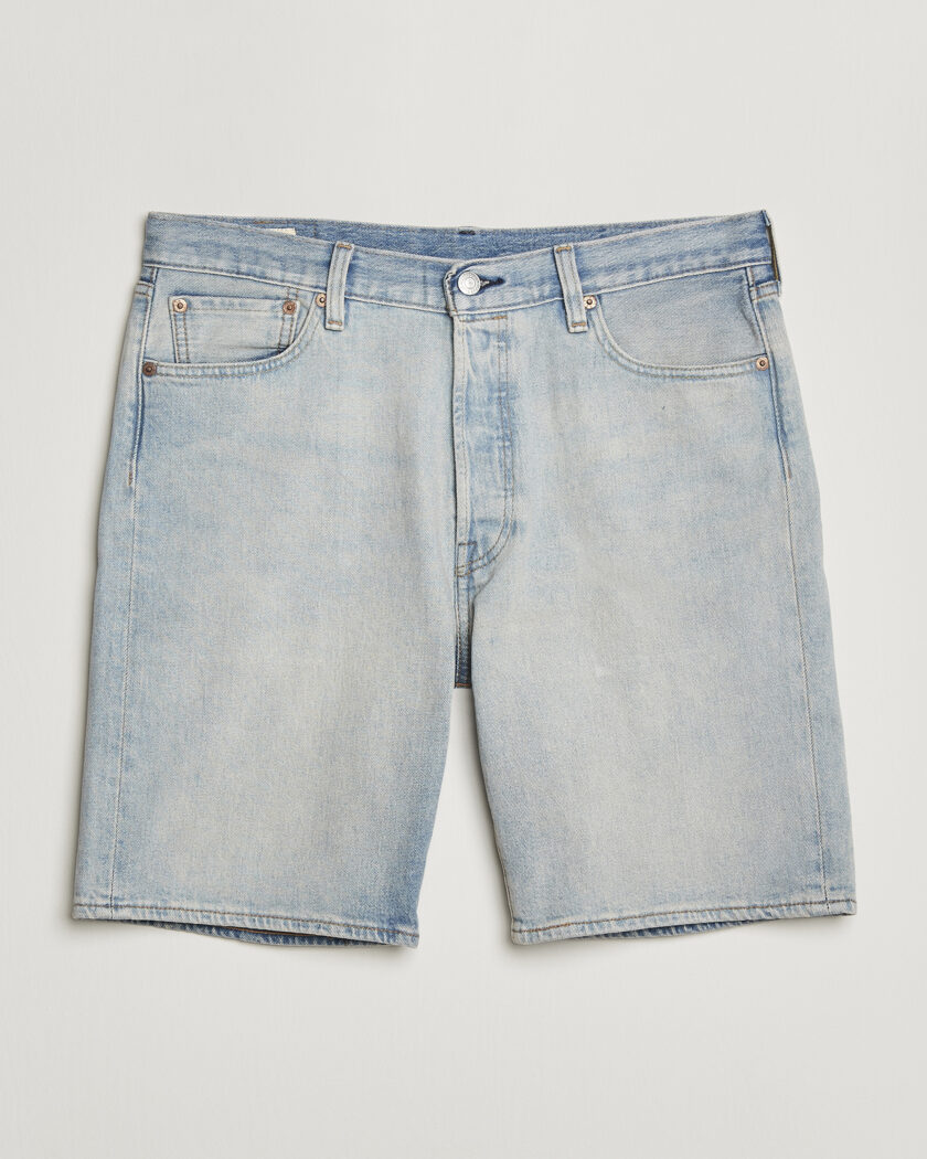 Levi's 501 Original Denim Shorts Never On Time – Blau