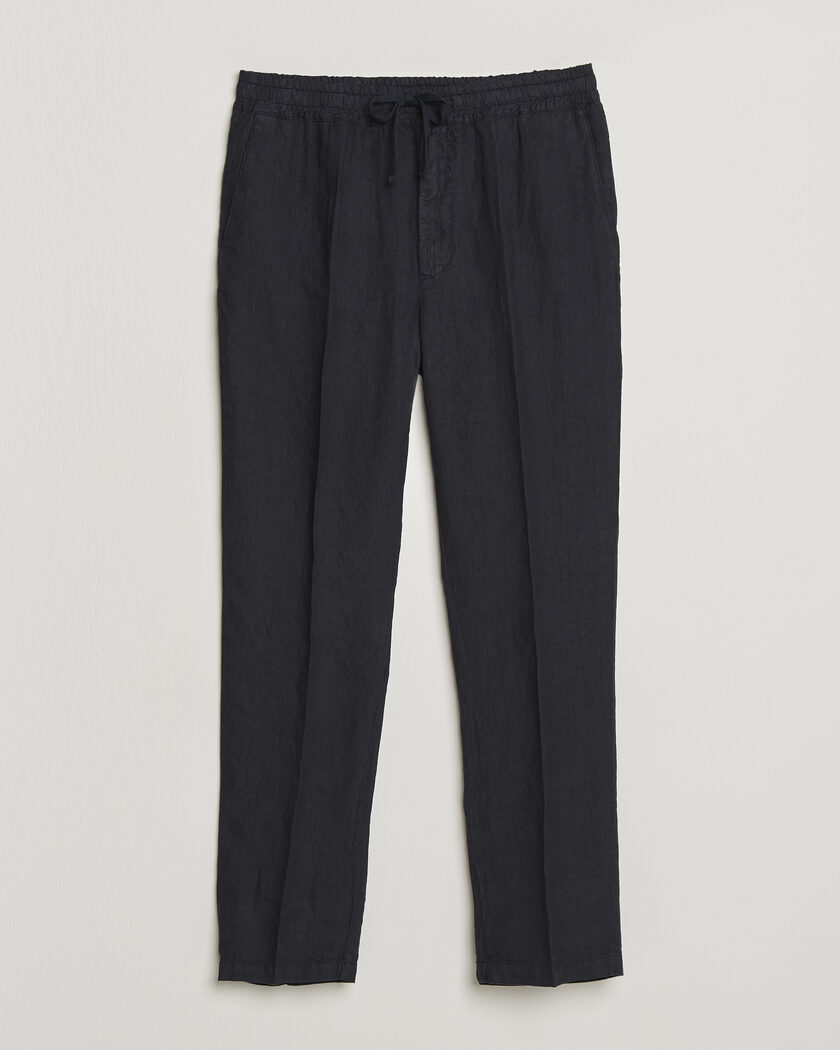 Altea Linen Pants Navy – Blau