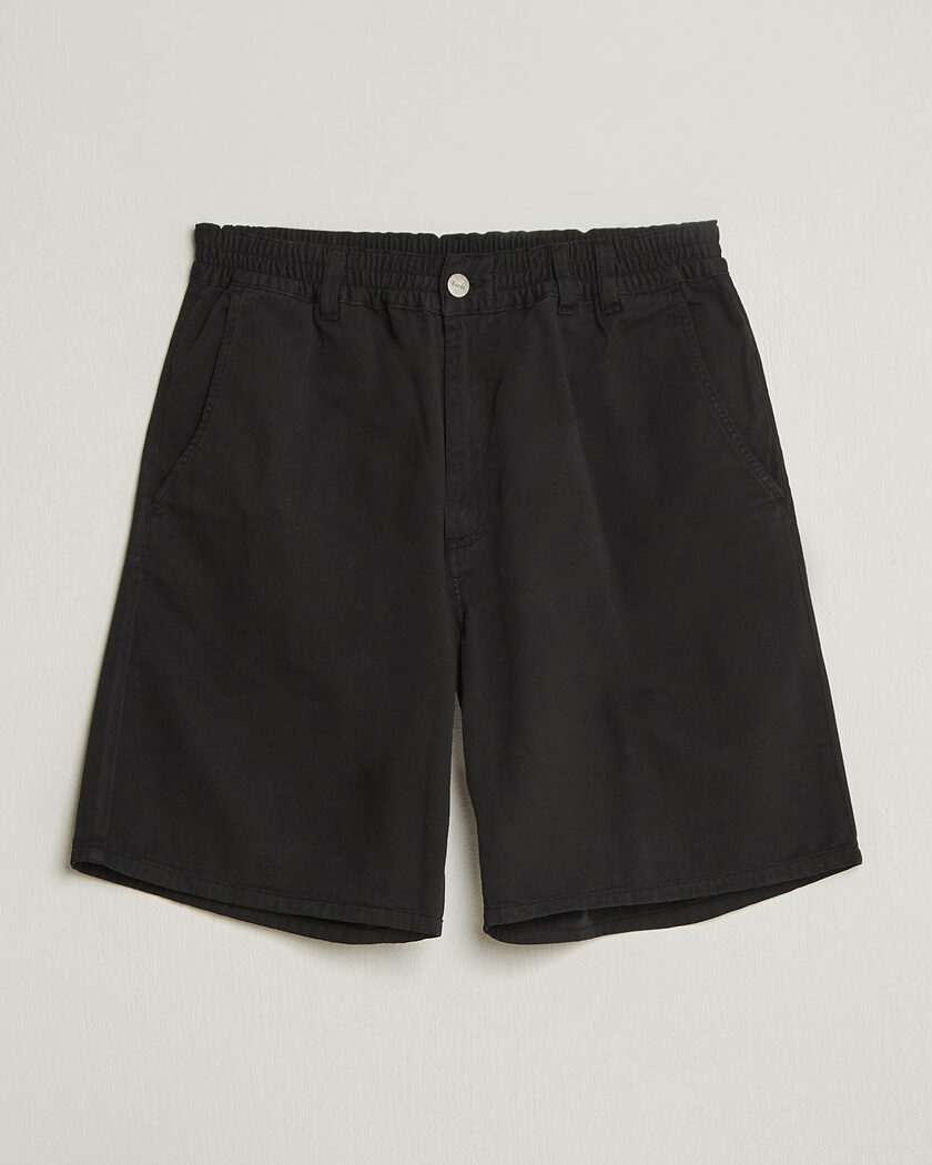 Forét Clay Light Shorts Black – Schwarz
