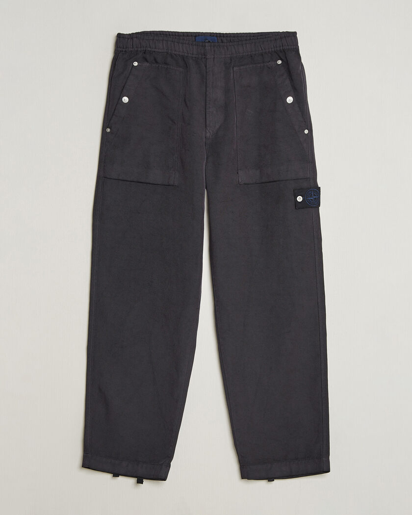 Stone Island Workwear Trousers Navy Blue – Blau