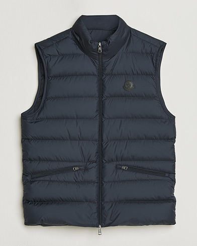 Moncler Lechtal Down Vest Navy – Blau