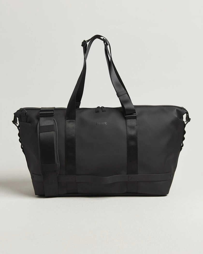 RAINS OTG Weekendbag Black – Schwarz