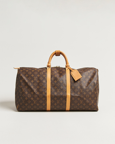 Louis Vuitton Pre-Owned Keepall 55 Monogram – Braun