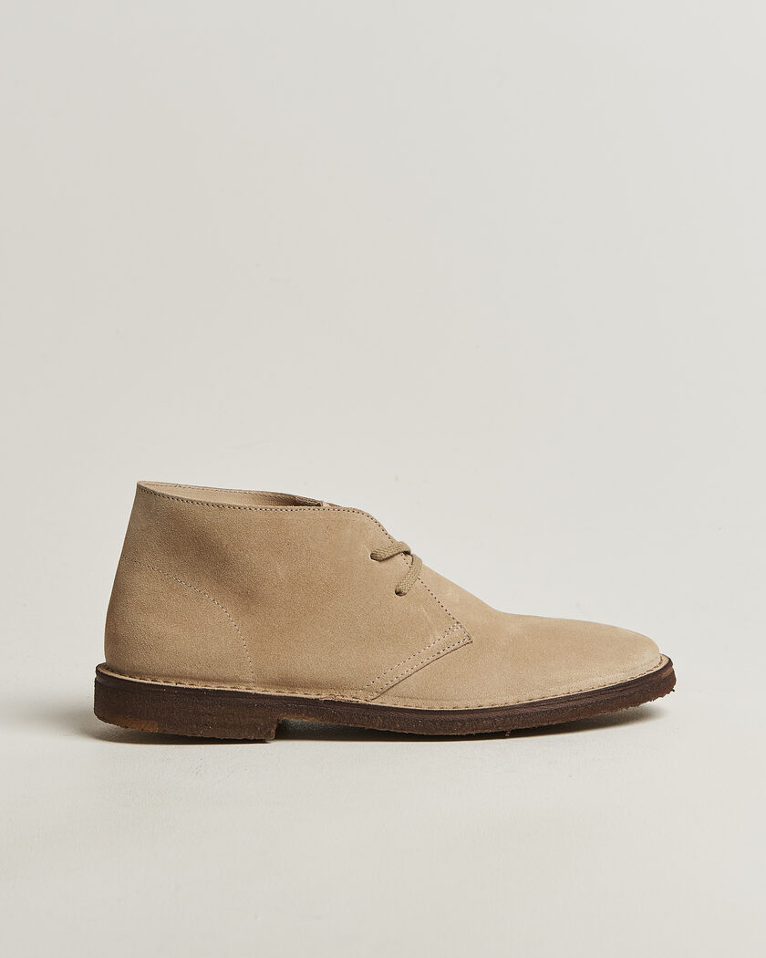 Astorflex Montflex Chukka Boots Stone Suede – Beige