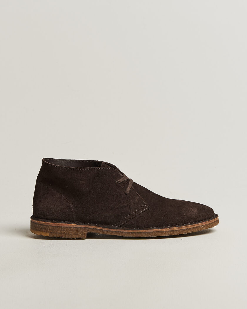 Astorflex Montflex Chukka Boots Dark Brown Suede – Braun