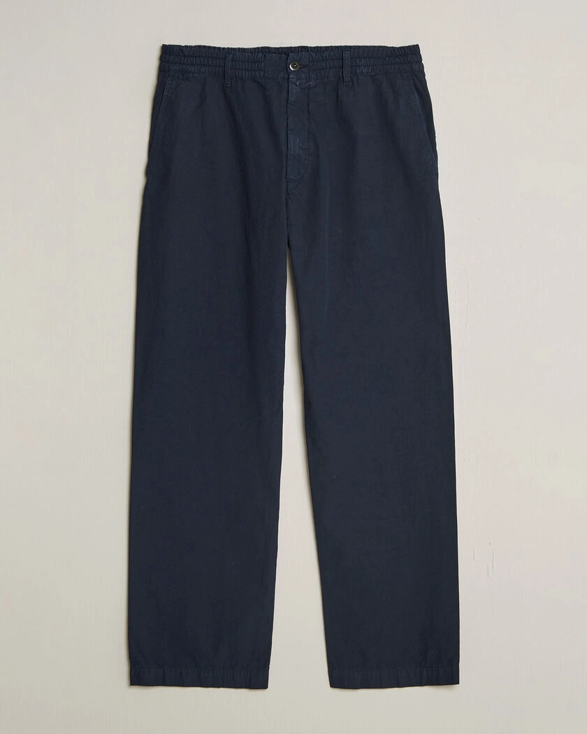 C.P. Company Micro Reps Drawstring Pants Navy – Blau