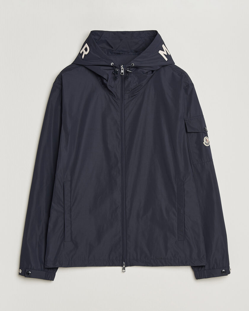 Moncler Sassiere Hooded Jacket Navy – Blau