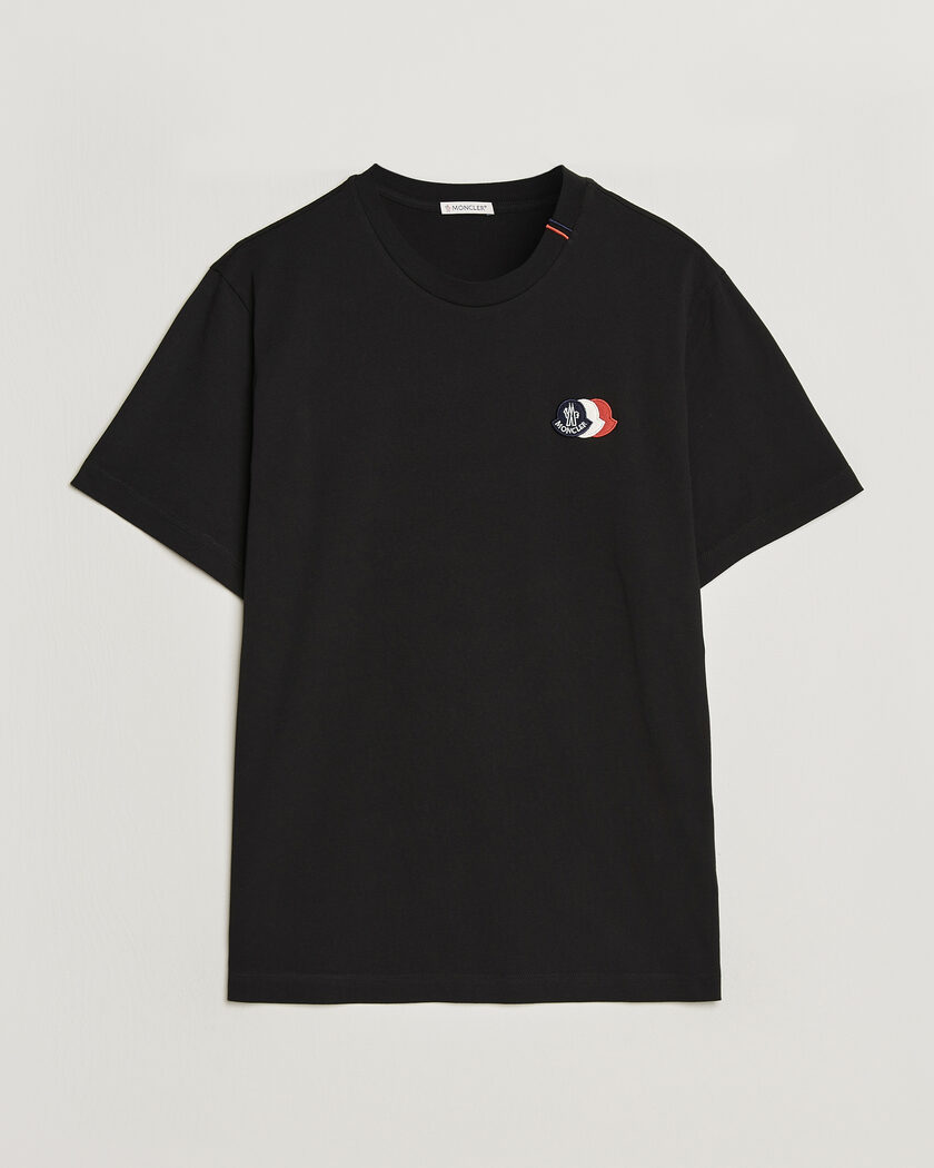 Moncler Tricolore Logo T-Shirt Black – Schwarz