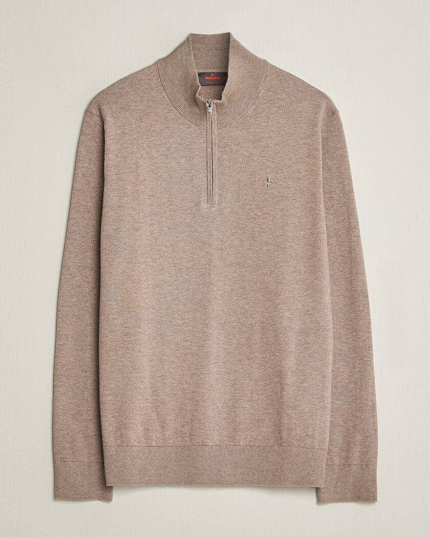 Morris Riley Half-Zip Brown – Braun