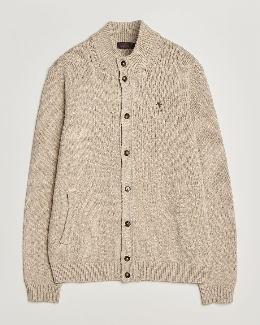 Morris Windham Button Cardigan Khaki – Beige