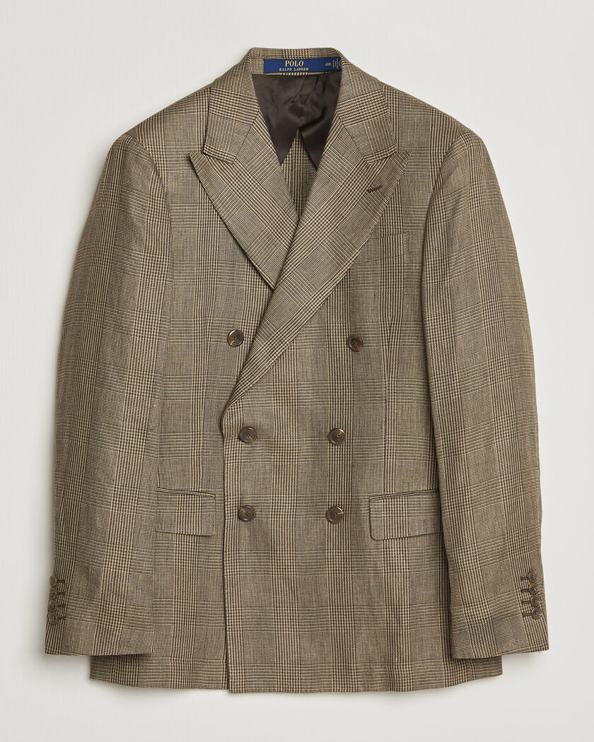 Polo Ralph Lauren Mini Glenplaid DB Blazer Sage Multi – Mehrfarbig