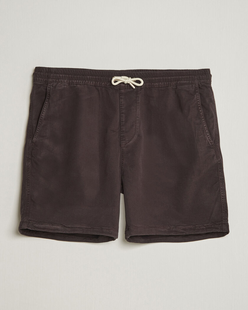 NN07 Gregor Drawstring Shorts Deep Truffle – Braun