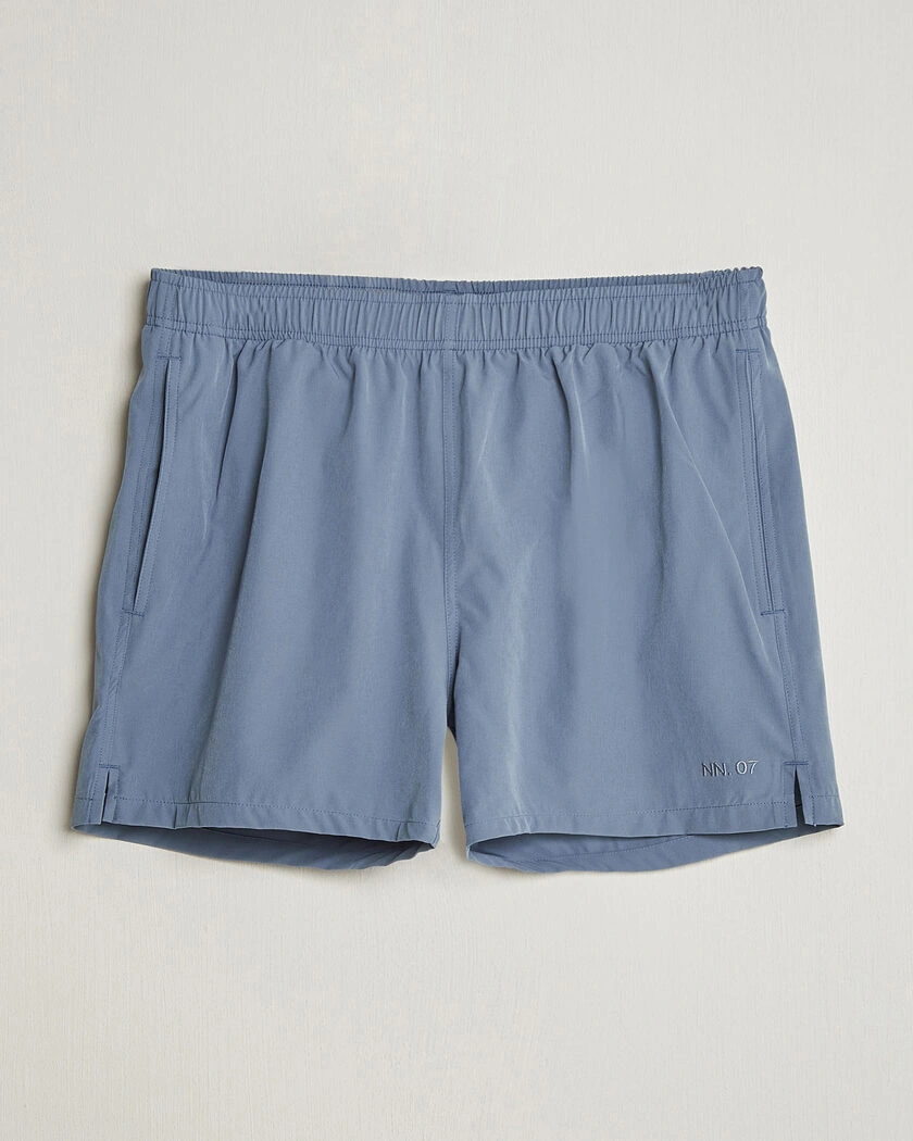 NN07 Holiday Swimshorts Stone Blue – Blau