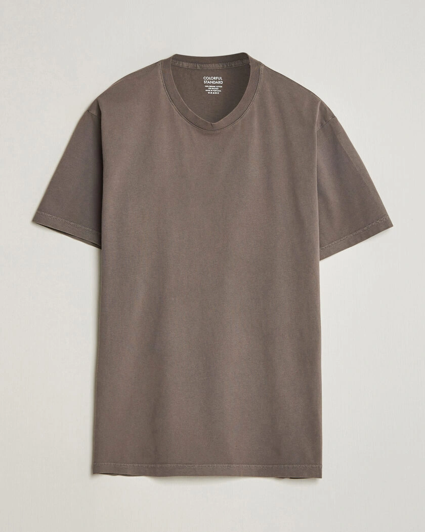 Colorful Standard Classic Organic T-Shirt Faded Mud – Braun