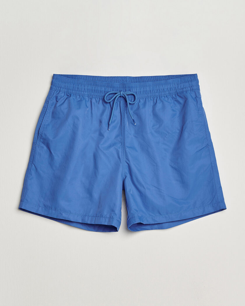 Colorful Standard Classic Organic Swim Shorts Pacific Blue – Blau