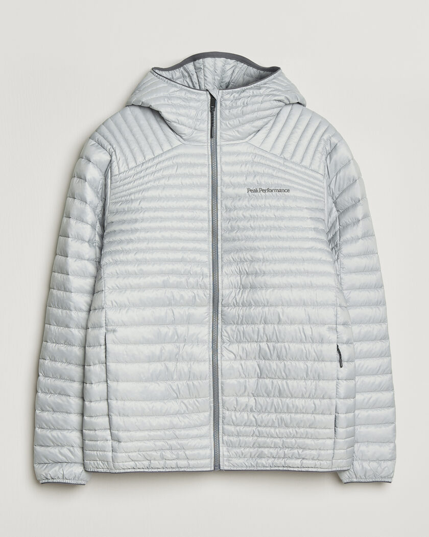 Peak Performance Monolight Insulated Hooded Jacket Summit Smoke – Grau